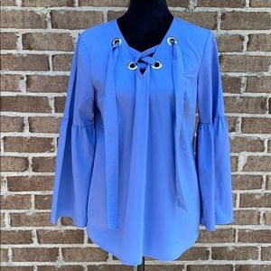 Michael Kors Sky Blue Top, Md, New, tagless